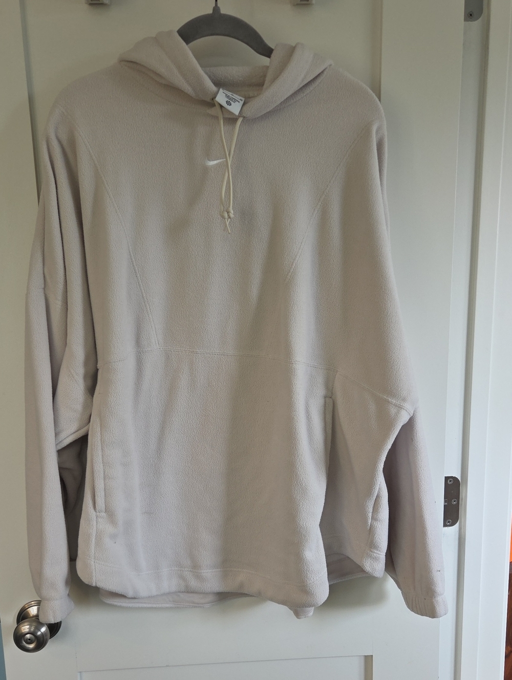 Nike Men’s Hoodie Pullover - Light Beige